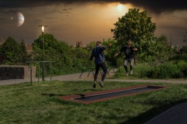 trampoline attività